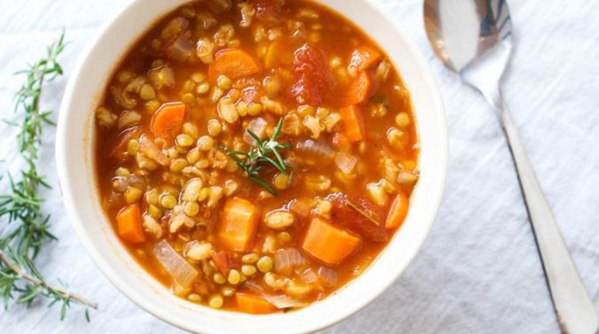 Barley Soup with Carrots Recipe