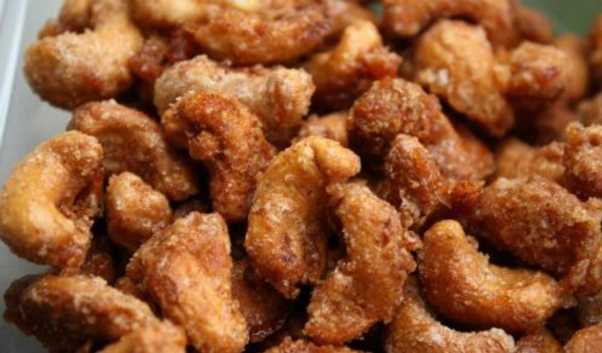 Honey Cinnamon Roasted Cashews Recipe